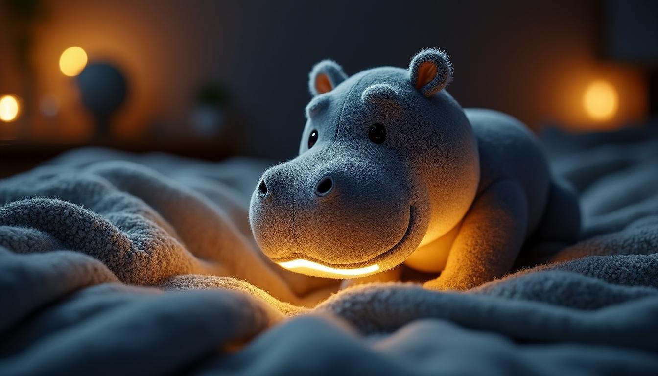 découvrez la veilleuse bébé hippopotame, un accessoire ludique et apaisant qui stimule l'imagination des tout-petits. idéale pour les nuits paisibles, elle colore l'environnement des enfants tout en les rassurant grâce à sa douce lumière.