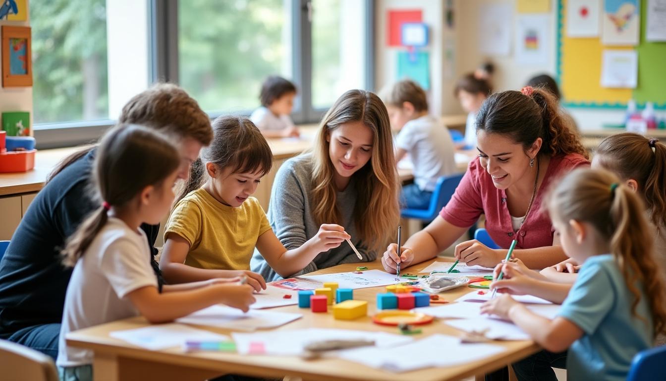 découvrez comment la pédagogie reggio favorise le travail d'équipe en classe grâce à des approches collaboratives et des activités participatives. conseils pratiques pour enseignants et éducateurs.
