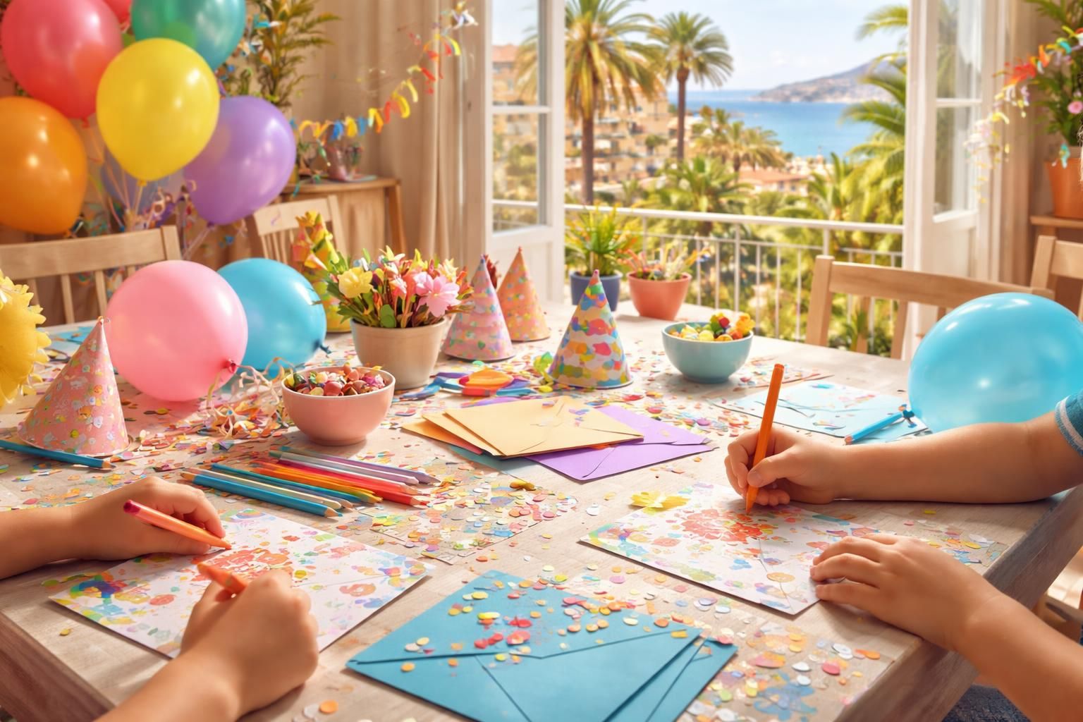 découvrez comment bien préparer les invitations pour un anniversaire d'enfant à nice et garantir une fête inoubliable.