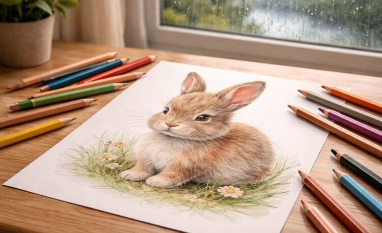 découvrez le coloriage de lapin, une activité créative et amusante parfaite pour occuper les jours de pluie en famille ou entre amis.