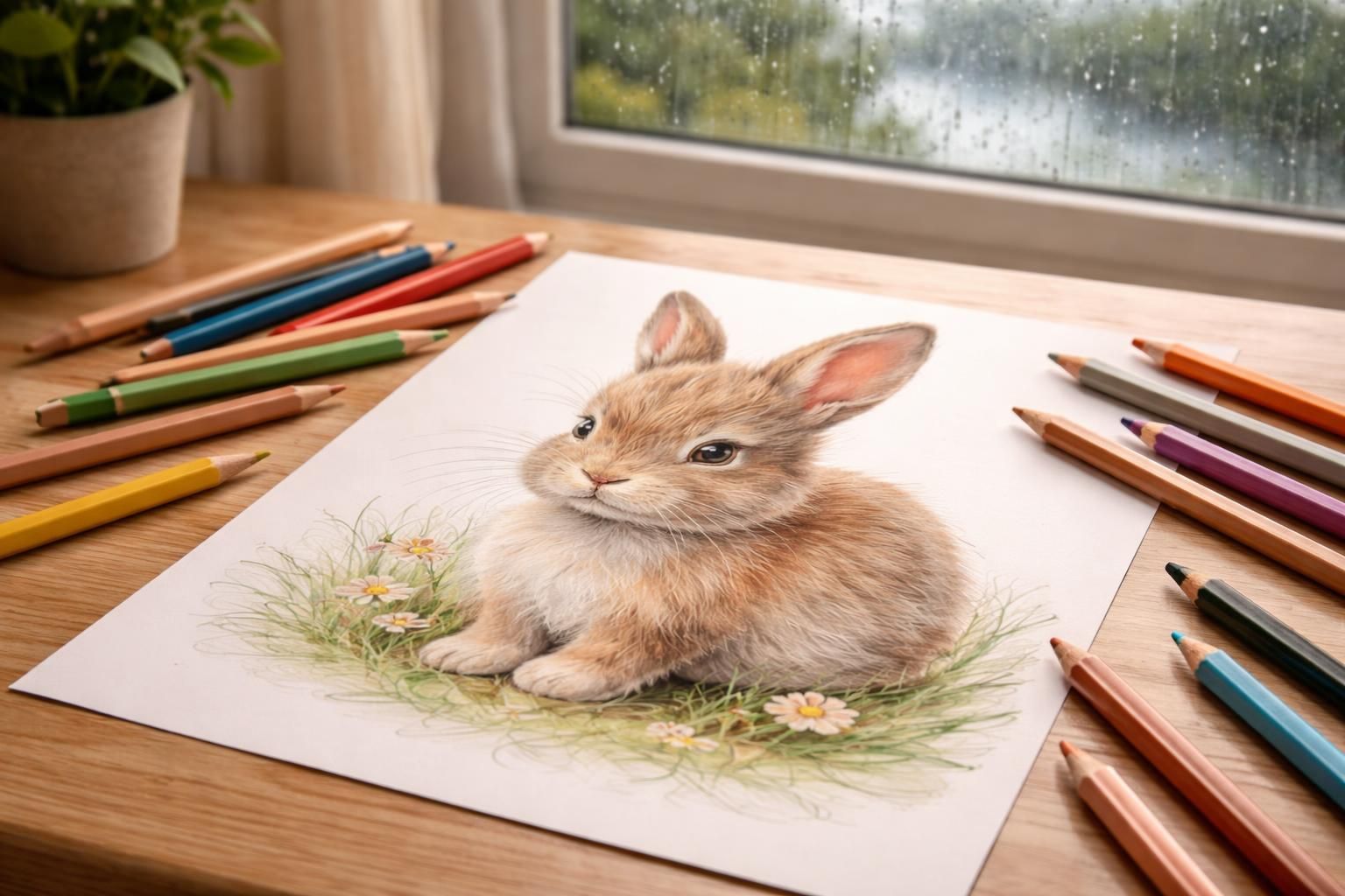 découvrez le coloriage de lapin, une activité créative et amusante parfaite pour occuper les jours de pluie en famille ou entre amis.