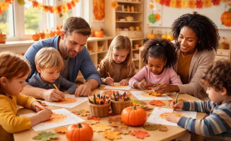 découvrez comment impliquer les parents dans une activité de coloriage de citrouille en maternelle pour créer une expérience enrichissante et favoriser la coopération familiale.