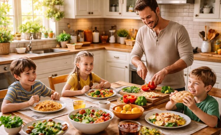 découvrez comment être parent se manifeste dans la préparation des repas, en adaptant les plats aux goûts et préférences de vos enfants pour des moments de partage réussis.