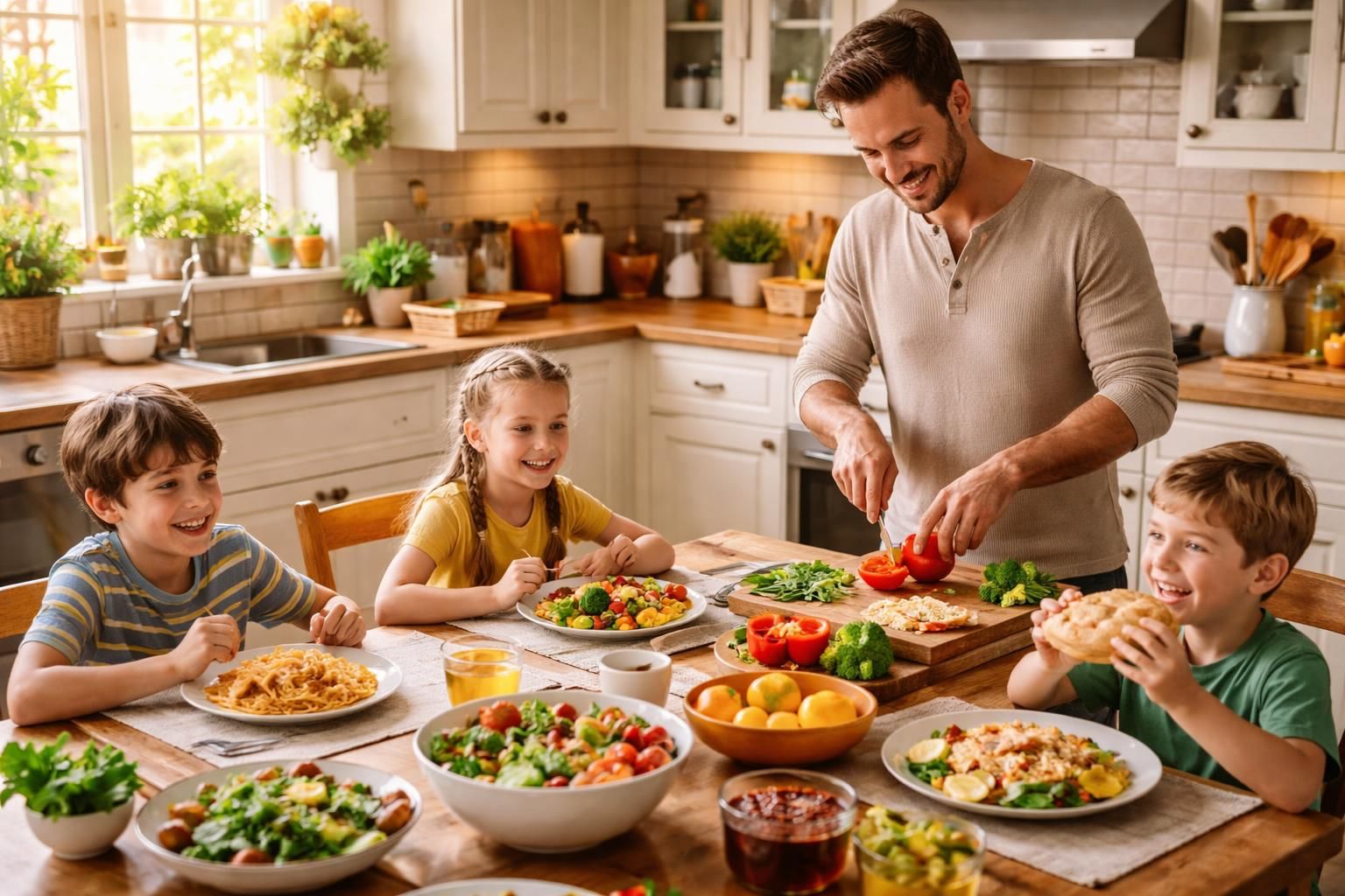 découvrez comment être parent se manifeste dans la préparation des repas, en adaptant les plats aux goûts et préférences de vos enfants pour des moments de partage réussis.