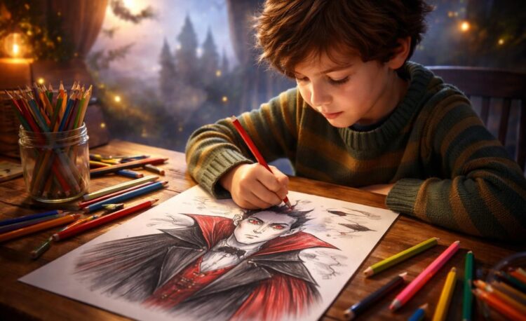 découvrez pourquoi le coloriage d'un vampire stimule parfaitement l'imagination des enfants, en favorisant créativité, concentration et expression artistique à travers une activité ludique et captivante.