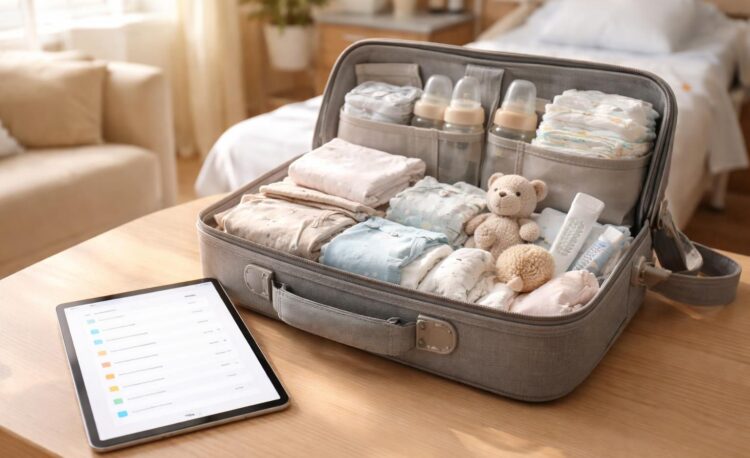 découvrez notre check-list complète pour la valise maternité de votre bébé, spécialement conçue pour être utilisée sur ipad air. préparez-vous sereinement avec tous les essentiels à portée de main.