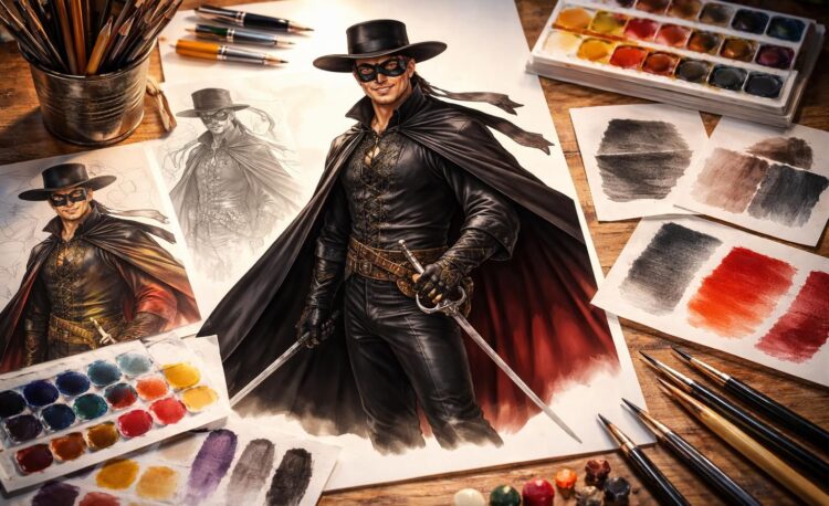découvrez les différentes techniques efficaces pour réussir le coloriage d'un personnage de zorro, avec des astuces pour maîtriser les couleurs et les détails.