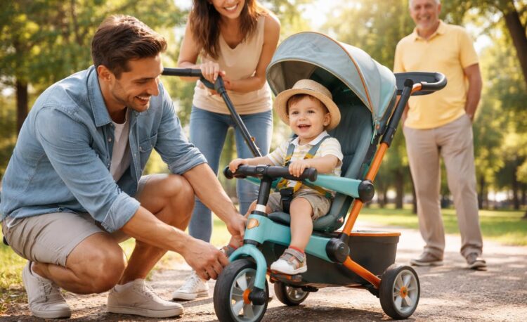 découvrez comment un tricycle évolutif a transformé notre quotidien familial en apportant sécurité, plaisir et complicité aux petits et grands.
