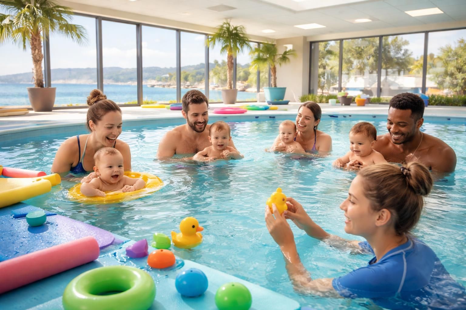 découvrez les avantages captivants des cours collectifs pour bébé nageur à toulon, favorisant le développement, la socialisation et la sécurité aquatique dès le plus jeune âge.