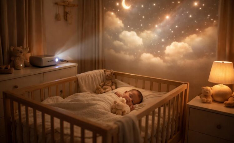 découvrez comment réduire la luminosité pour favoriser le sommeil de votre bébé grâce au vidéoprojecteur acer, une solution douce et apaisante pour des nuits sereines.