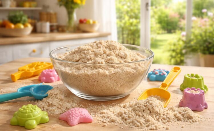 découvrez comment réaliser facilement la recette du sable magique à base de maïzena pour un après-midi ludique et créatif avec les enfants.